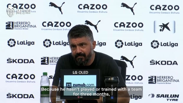 Gattuso on his plans for Cavani